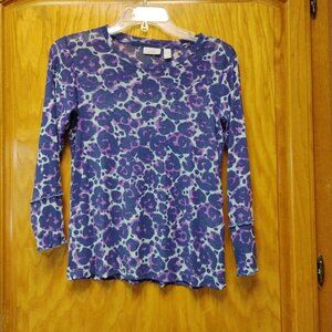 Logo Layers vintage nylon mesh top